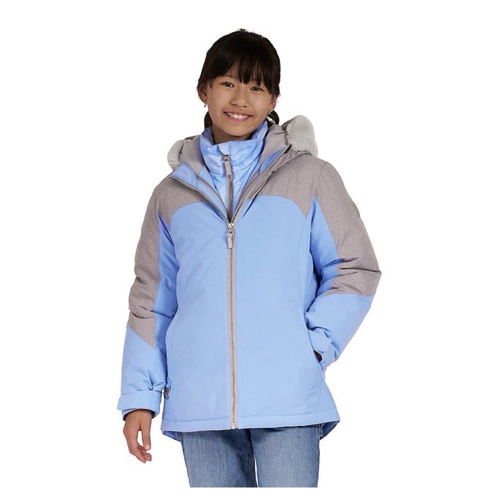 ZeroXposur Girls 3-in-1 Winter Jacket Bluebell Hooded Coat NWT 7/8